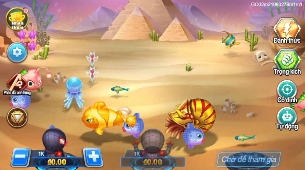 Cá lớn ngập tràn