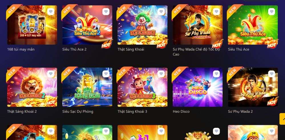 Kho game ku bet đa dạng